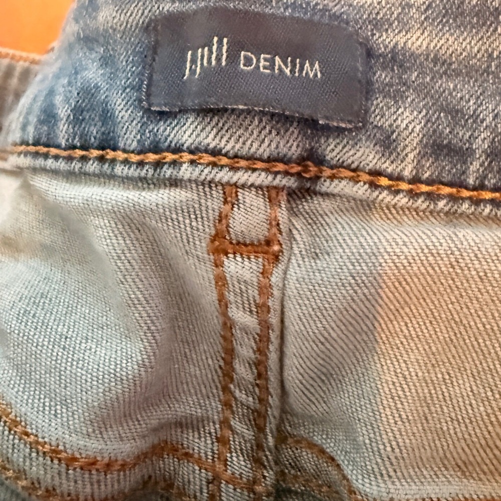 Casual Office Everyday JJill Boyfriend Ankle Straight Leg Jeans Size 8 - Picture 4 of 12